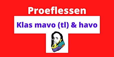 Proeflessen 9 februari / dakpanklas Mavo (TL) & Havo billets