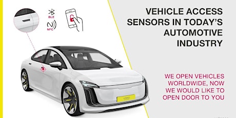 Vehicle Access Sensors in Today´s Automotive Industry entradas