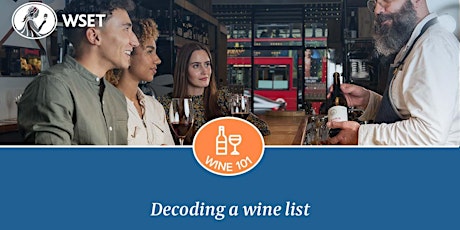 Decoding a wine list tickets