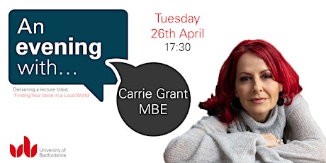 An Evening With... Carrie Grant MBE