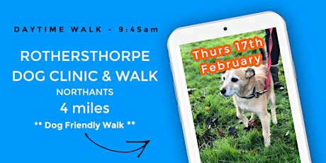 ROTHERSTHORPE TRAIL & DOG CLINIC | 3.4 MILES | NORTHANTS tickets