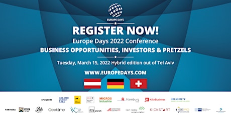 Europe Days 2022 Conference  Hybrid edition tickets