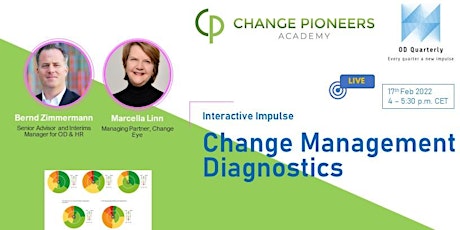 OD Quarterly by Change Pioneers: Change Management Diagnostics ingressos