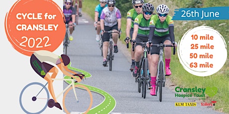 Cycle for Cransley 2022 tickets