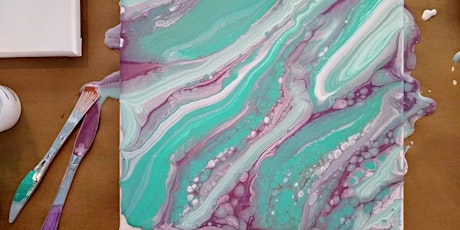 Abstract Flow Paint Pouring Party at the Southside Junction Tap House tickets