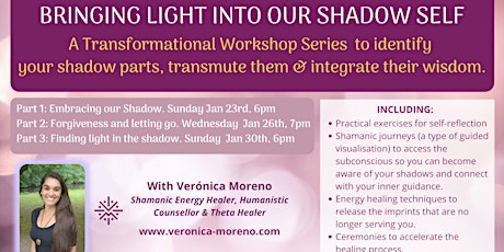 Bringing Light to the Shadow Self - FREE series of 3 Online Workshops tickets