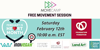 MoveCamp FREE workout with the Ottawa Heart Institute Foundation