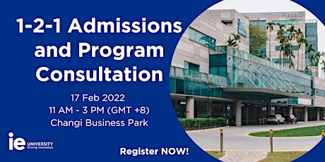 1-2-1 Admissions & Program Consultation (Changi Business Park) tickets