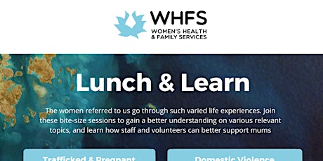 WHFS Lunch and Learn Session Tickets