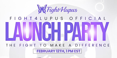 Fight4lupus  Virtual Launch Party tickets