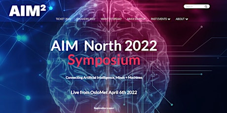AIM North 2022 (Artificial Intelligence MIND+MACHINE) biljetter