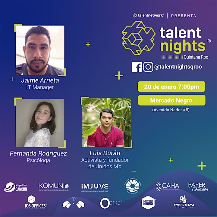Imagen de Talent Nights QRoo | Enero 2022
