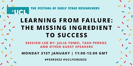 FESR 2022: Learning From Failure: The Missing Ingredient To Success tickets