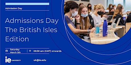 Admissions Day - The British Isles Edition tickets