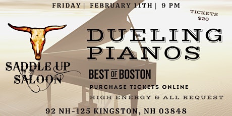 Comedy Night:  Dueling Piano Night at Saddle Up Saloon tickets