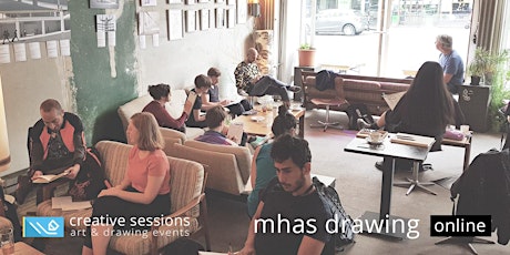 MHAS Drawing Online [#3 Munster] Coffee & Sketching via Webcam tickets