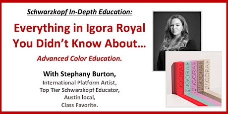Schwarzkopf: Everything in Igora Royal You Didn't Know About tickets