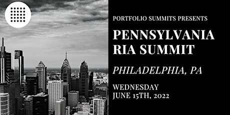 Pennsylvania RIA Summit tickets