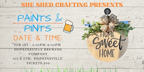 Paints & Pints at Hopkinsville Brewing Company tickets