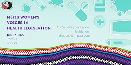 Métis Women's Voices in Health Legislation tickets