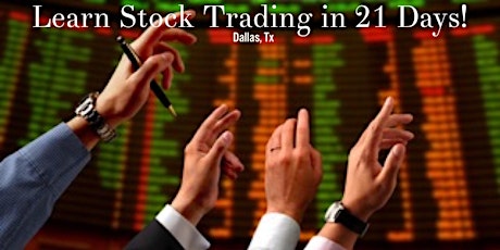 21 Days to Stock Market Investing Class - Dallas, TX primary image