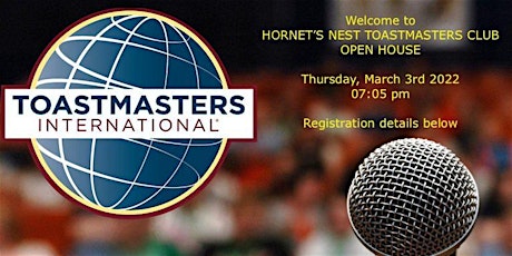 Hornet's Nest Toastmasters Club - Open House tickets
