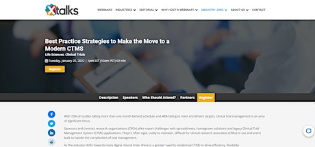 Best Practice Strategies to Make the Move to a Modern CTMS primary image
