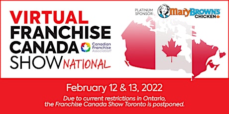 VIRTUAL FRANCHISE CANADA SHOW NATIONAL tickets
