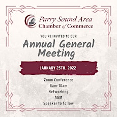 Parry Sound Area Chamber of Commerce Annual General Meeting tickets