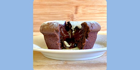 ONLINE - Valentine's Chocolate Fondant Pudding - cooking class tickets