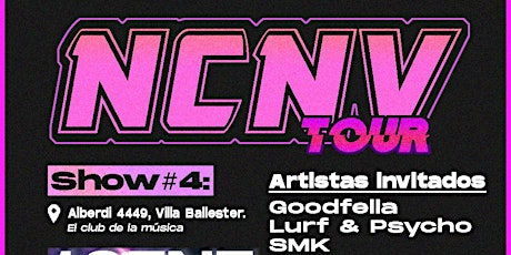 Ncnv Tour entradas