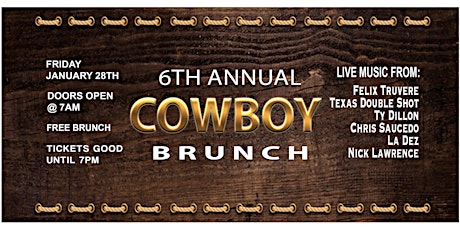 Cowboy Breakfast/Brunch tickets