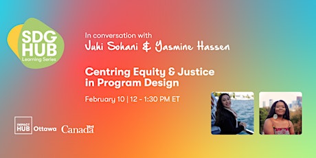 Centring Equity & Justice in Program Design tickets