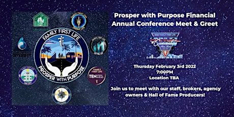 Prosper with Purpose Financial Annual Conference Meet & Greet tickets