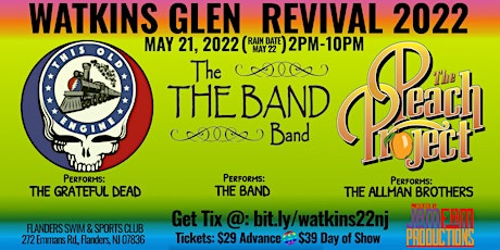 Watkins Glen Revival 2022 - Flanders, NJ tickets
