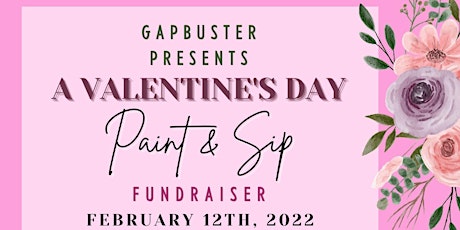 Virtual Pre- Valentine's Day Paint & Sip Fundraiser tickets