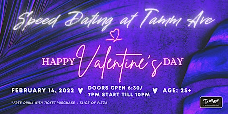 Find your Valentine's - Speed Dating Tamm Ave tickets