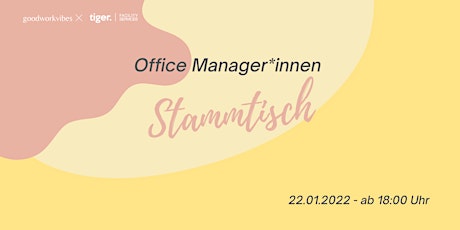 Hauptbild für Office Manager*innen Stammtisch - Februar