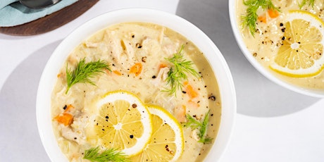 FREE Online Cooking Class: Greek Lemon Chicken Soup (Avgolemeno) tickets