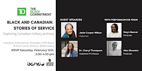 Black and Canadian: Stories of Service Virtual Talk tickets