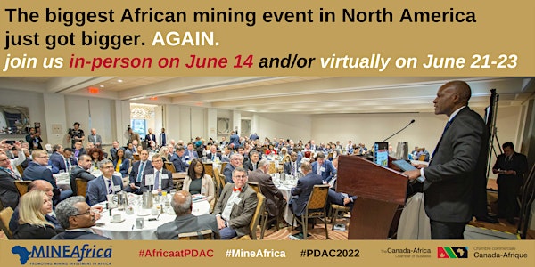 IN-PERSON - 23rd Mining Breakfast & 20th Investing in African Mining
