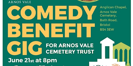 Arnos Vale Comedy Benefit Gig: Stu Goldsmith, Mark Olver... and more! primary image