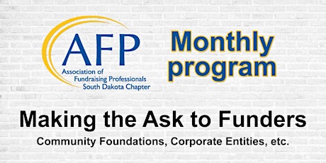 AFP SD February program: Making the Ask to Funders tickets