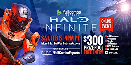 Halo Infinite 4v4 Tournament (Feb 5) tickets