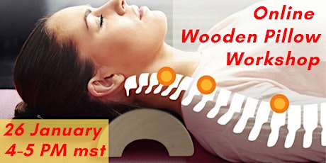 Wooden Pillow Workshop for Tension Relief tickets
