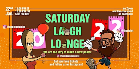 Saturday Laugh Lounge - A stand-up show ft. comics from all around. tickets
