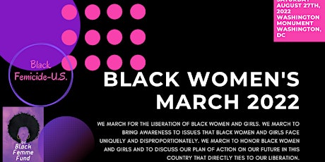 Black Women's March 2022 tickets