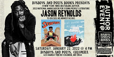 Busboys and Poets Books Presents JASON REYNOLDS tickets