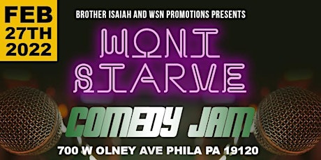 Wont Starve Comedy Jam tickets
