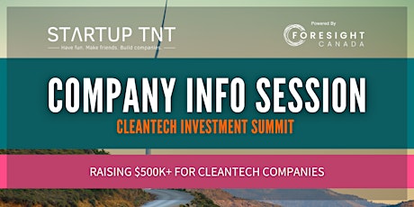 Cleantech Summit Info Session tickets